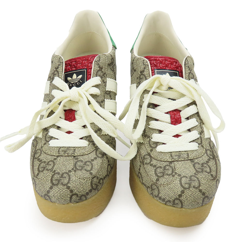 USED GUCCI Sneakers Adidas Collab GG Supreme Canvas