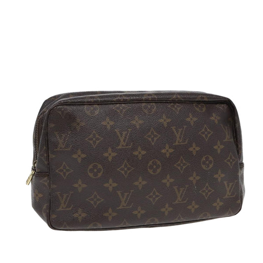 LOUIS VUITTON Monogram Trousse Toilette 28 Clutch Bag M47522 LV 83110