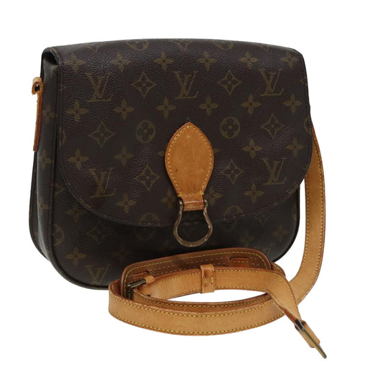 LOUIS VUITTON Monogram Saint Cloud GM Shoulder Bag M51242 LV 83113