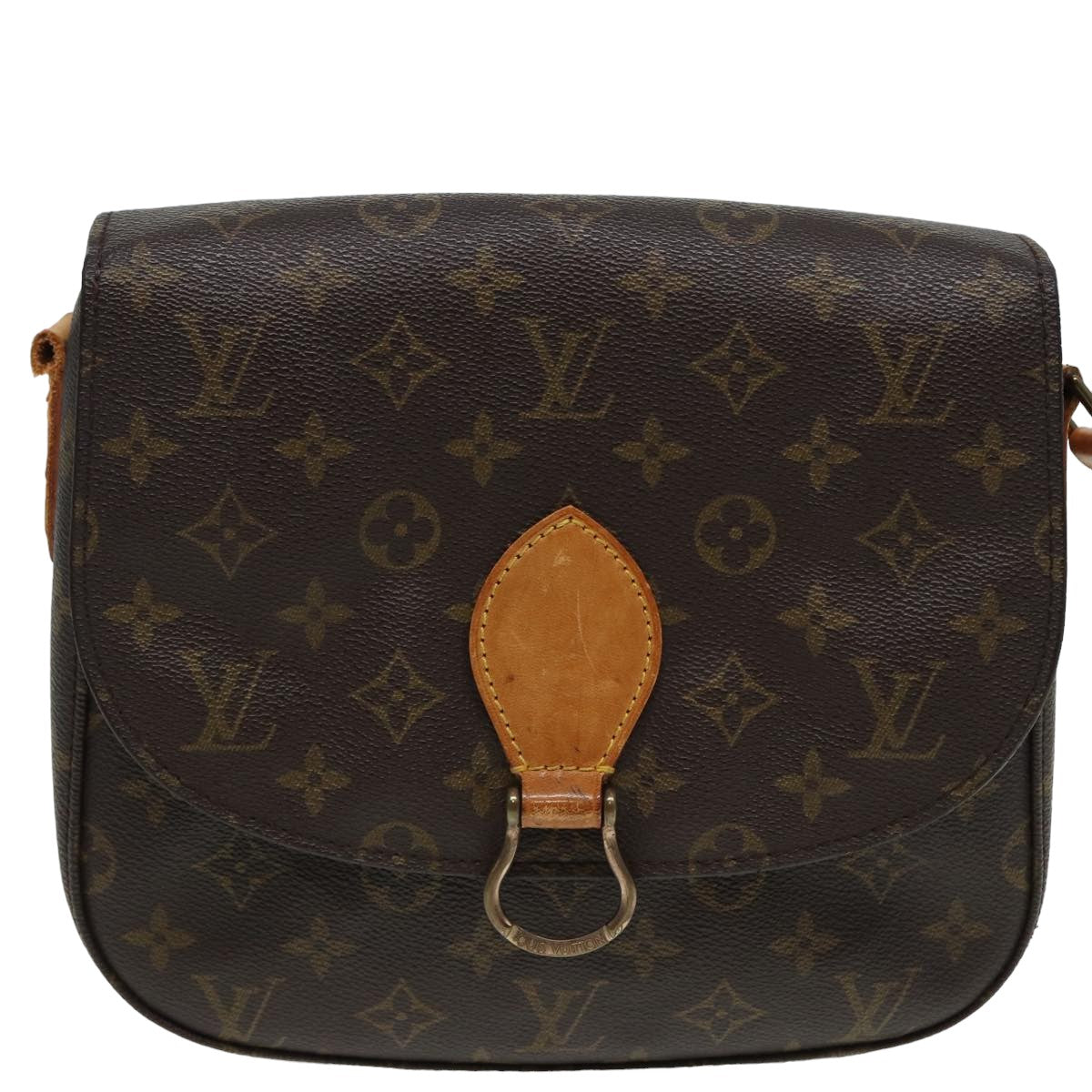 LOUIS VUITTON Monogram Saint Cloud GM Shoulder Bag M51242 LV 83113