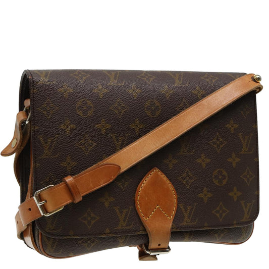 LOUIS VUITTON Monogram Cartouchiere GM Shoulder Bag M51252 LV 83117