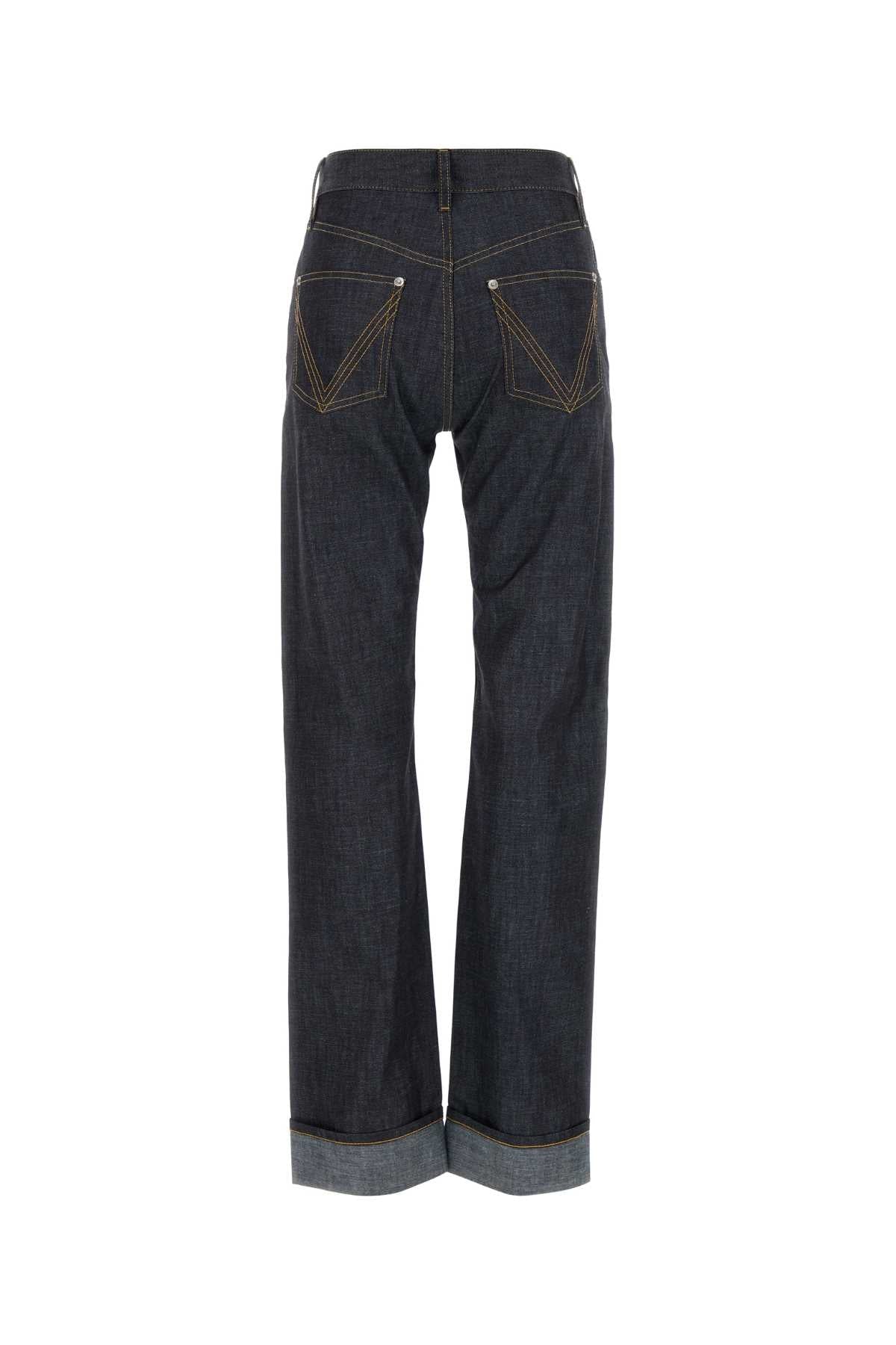 BOTTEGA VENETA Intrecciato Pocket Jeans for Women - FW25 Edition
