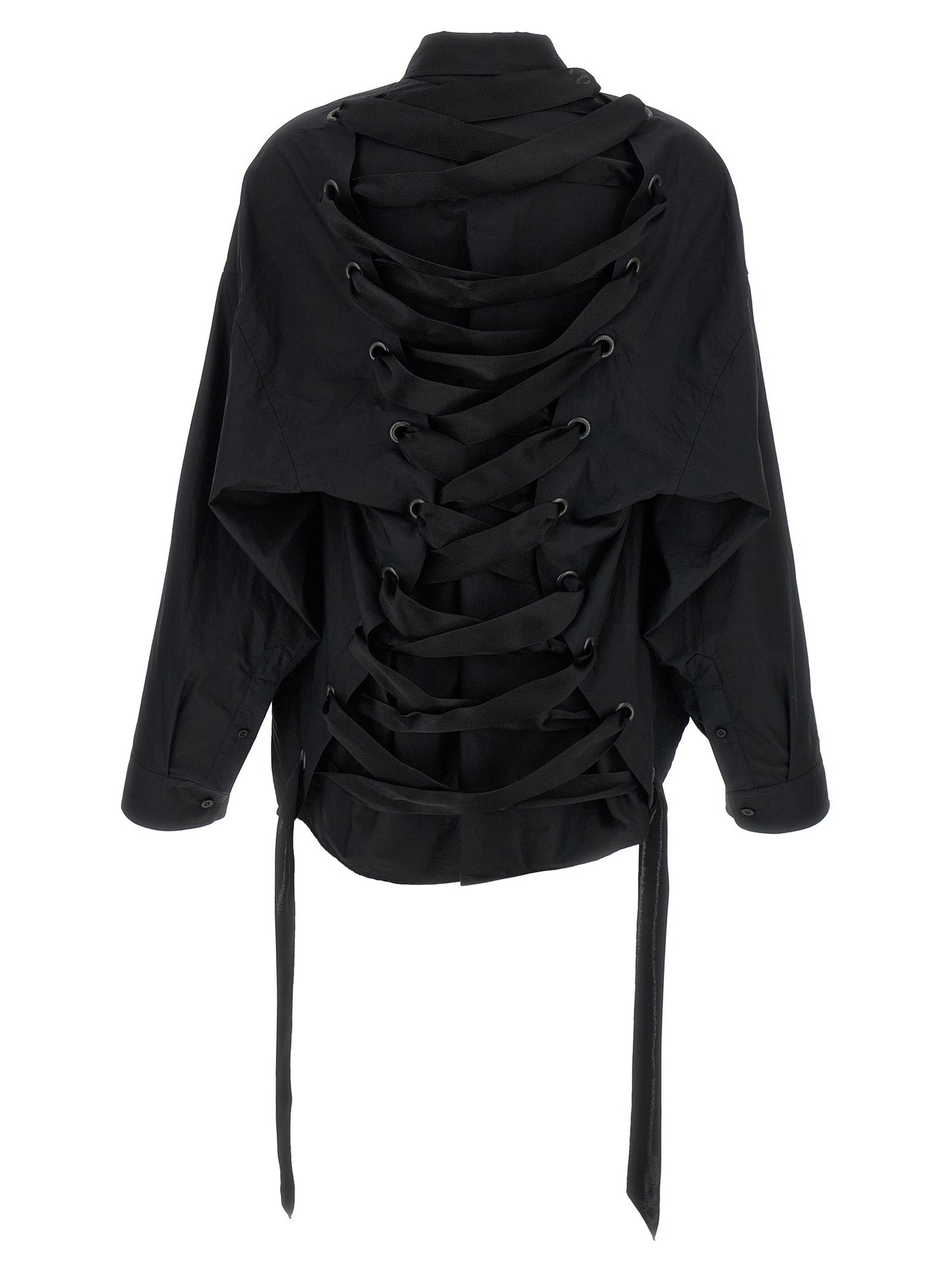 Balenciaga Women 'Lace Up' Shirt