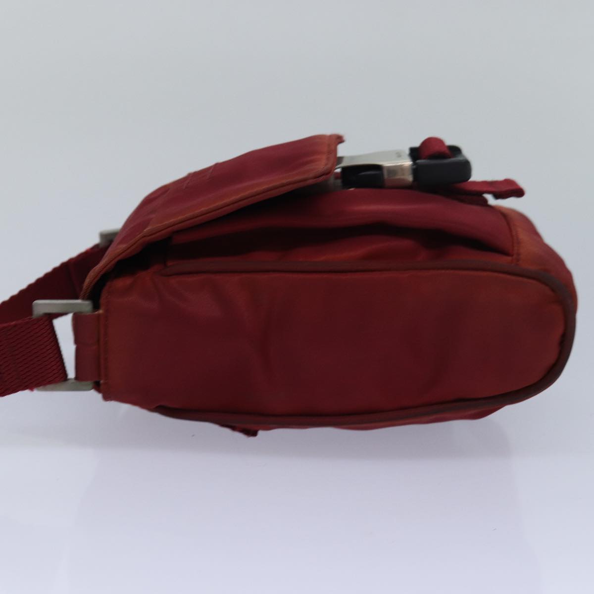PRADA Shoulder Bag Nylon Red  83166