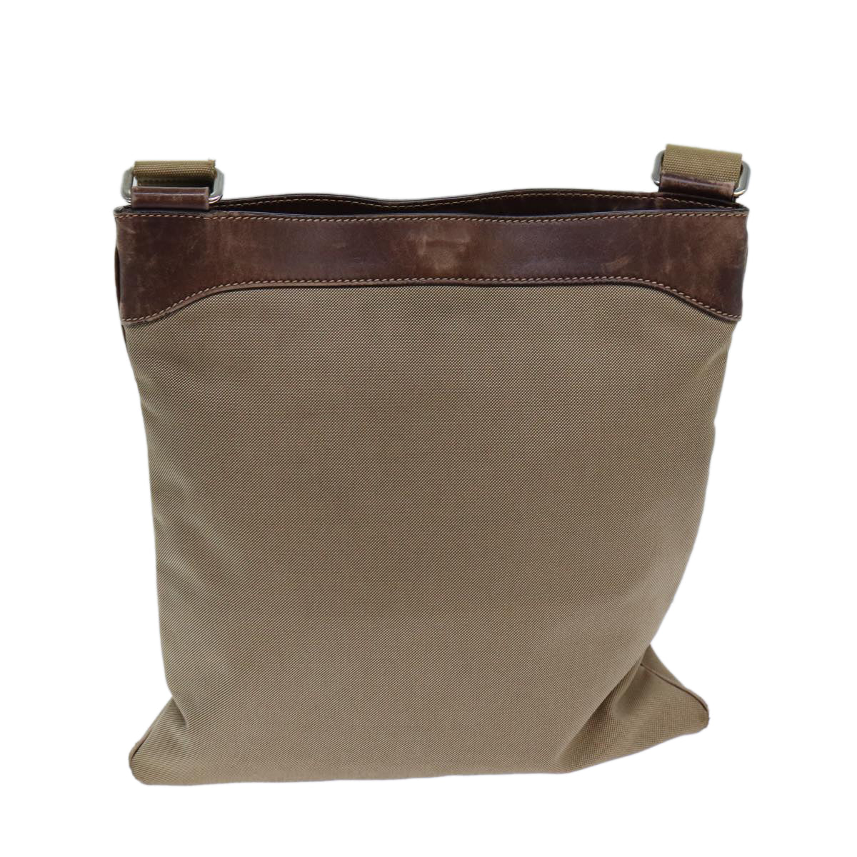 PRADA Shoulder Bag Canvas Beige  83253