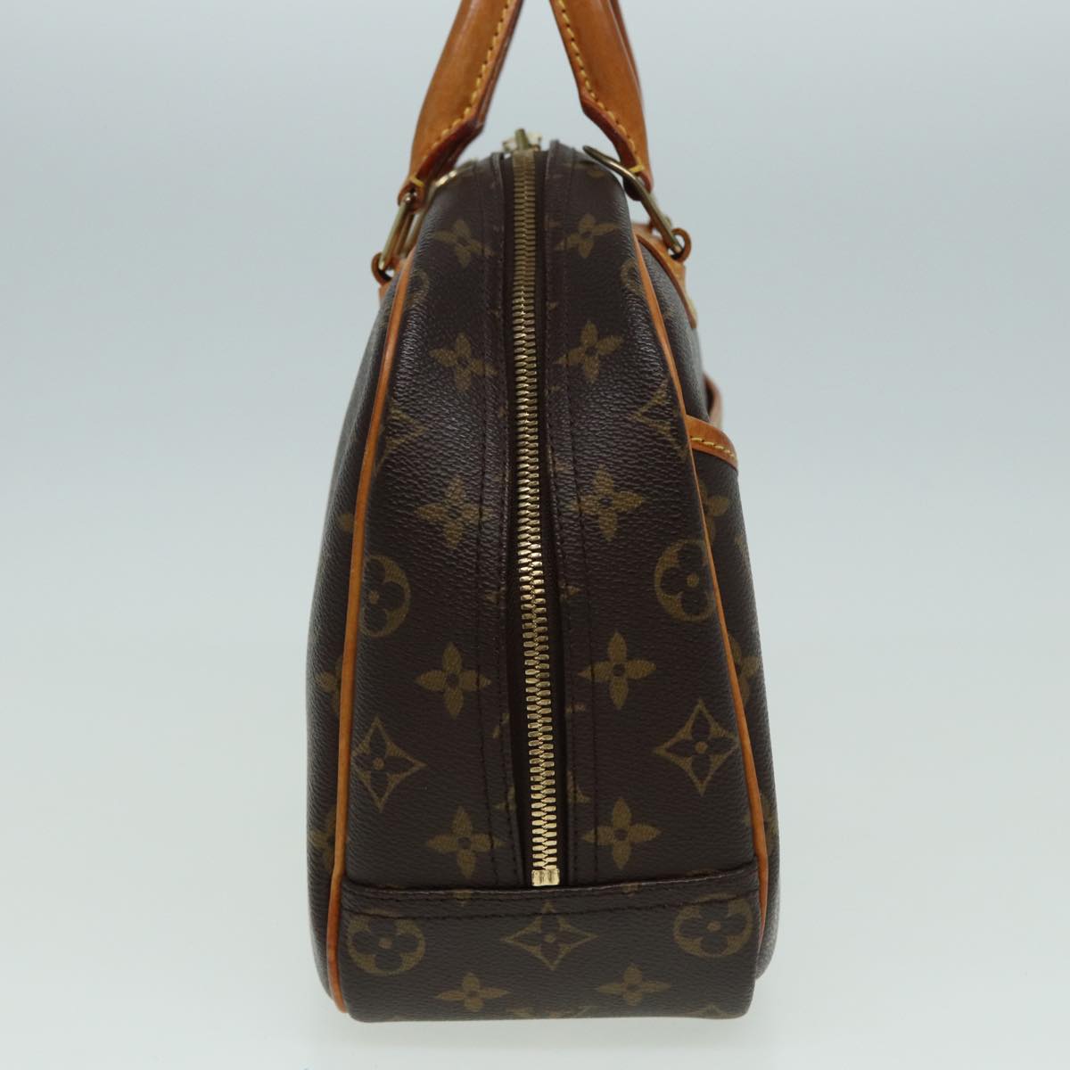LOUIS VUITTON Monogram Trouville Hand Bag M42228 LV 83258