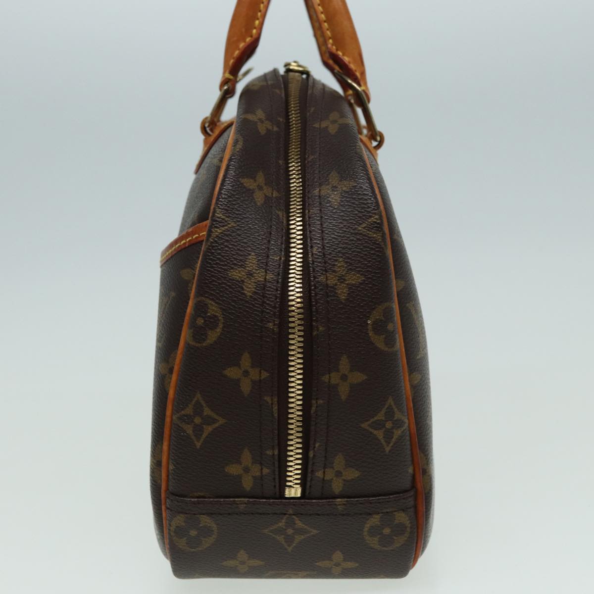 LOUIS VUITTON Monogram Trouville Hand Bag M42228 LV 83258