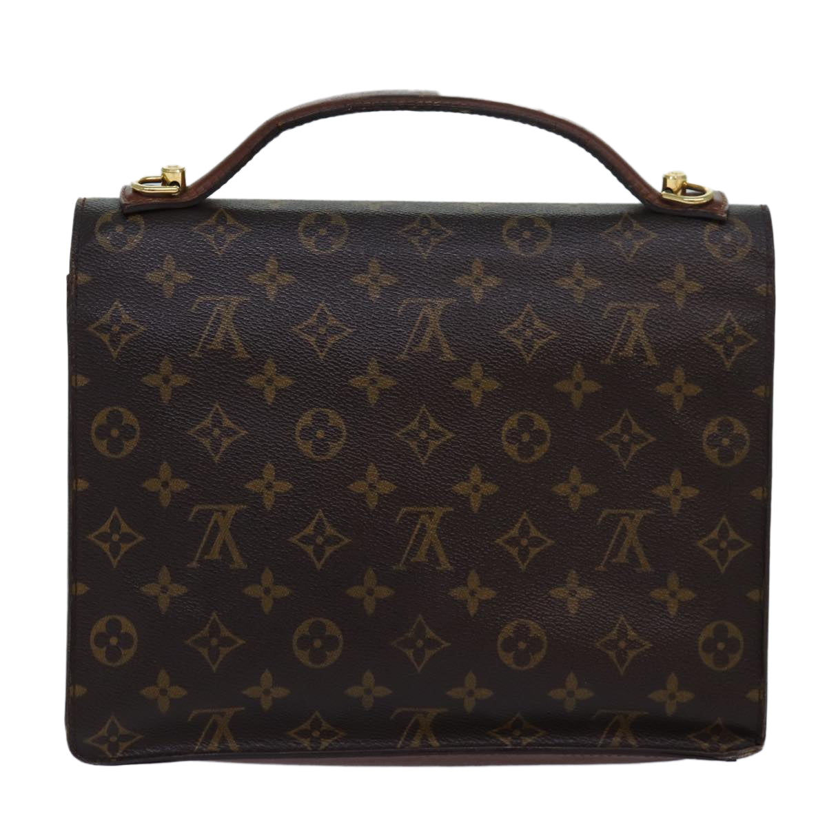 LOUIS VUITTON Monogram Monceau 28 Hand Bag 2way M51185 LV 83308