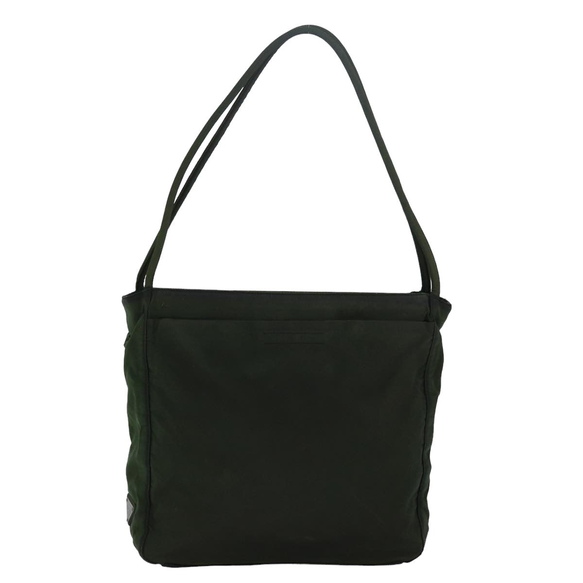 PRADA Shoulder Bag Nylon Khaki  83315