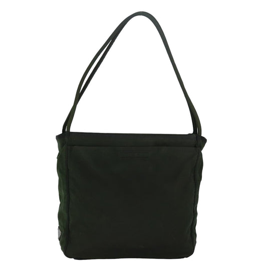 PRADA Shoulder Bag Nylon Khaki  83315