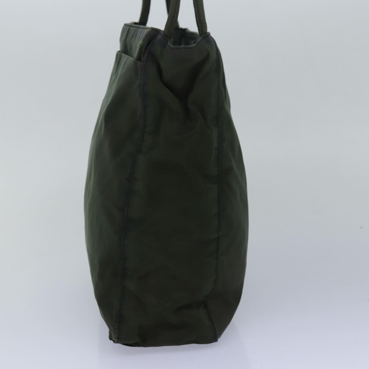 PRADA Shoulder Bag Nylon Khaki  83315