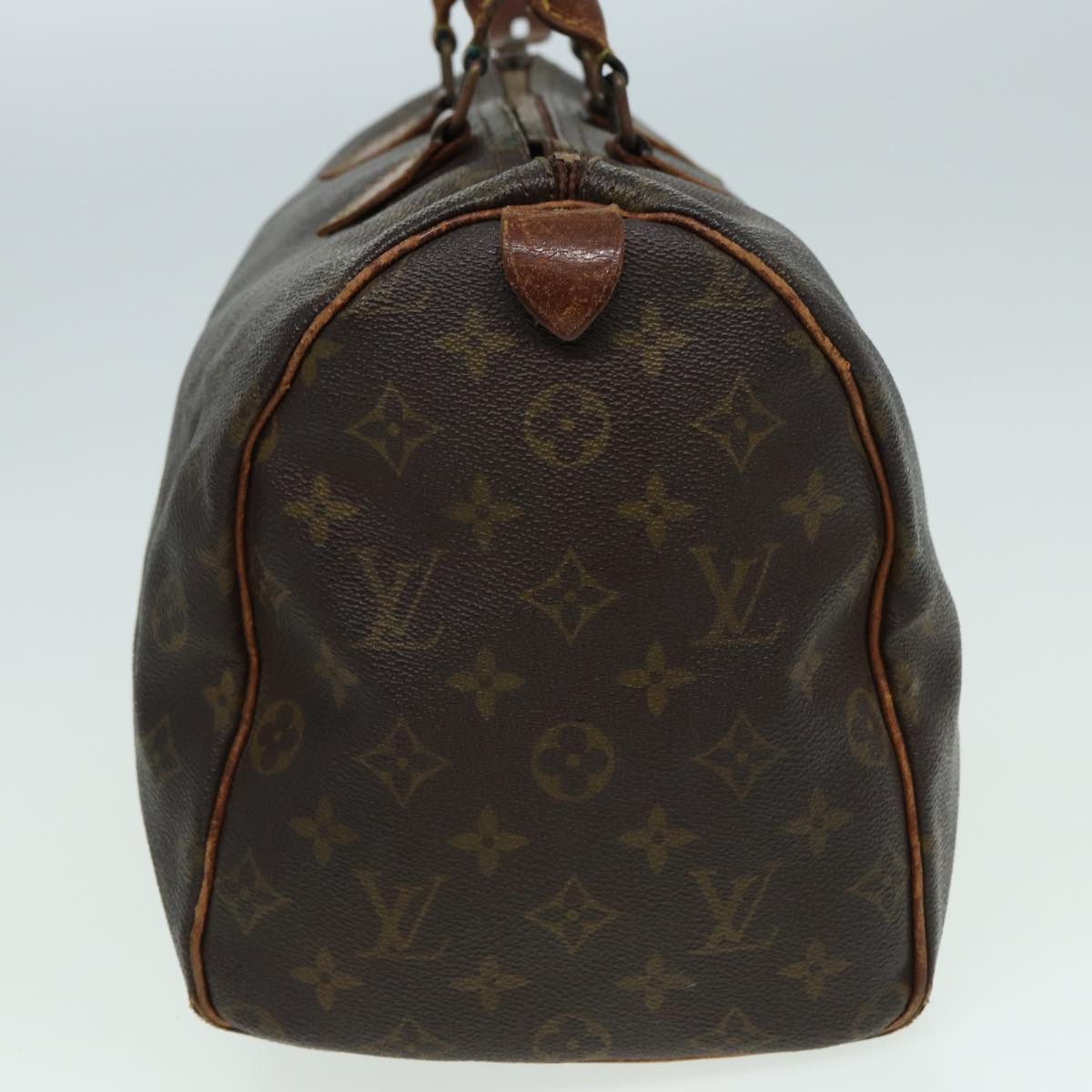 LOUIS VUITTON Monogram Speedy 35 Hand Bag M41524 LV 83394