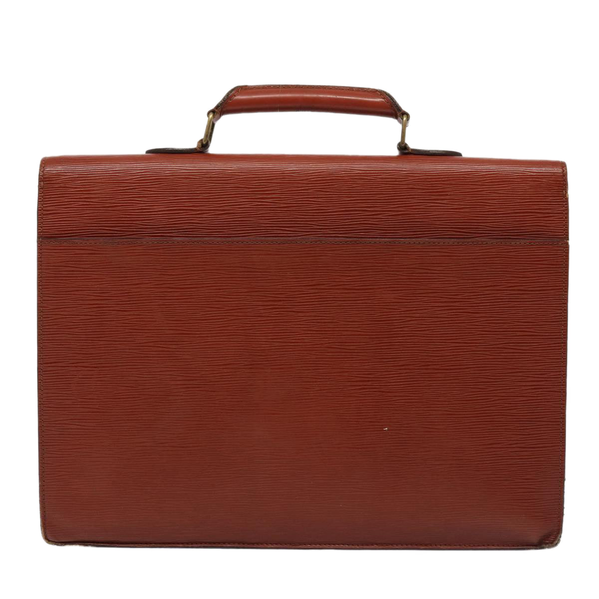 LOUIS VUITTON Epi Serviette Conseiller Briefcase Brown M54423 LV 83460