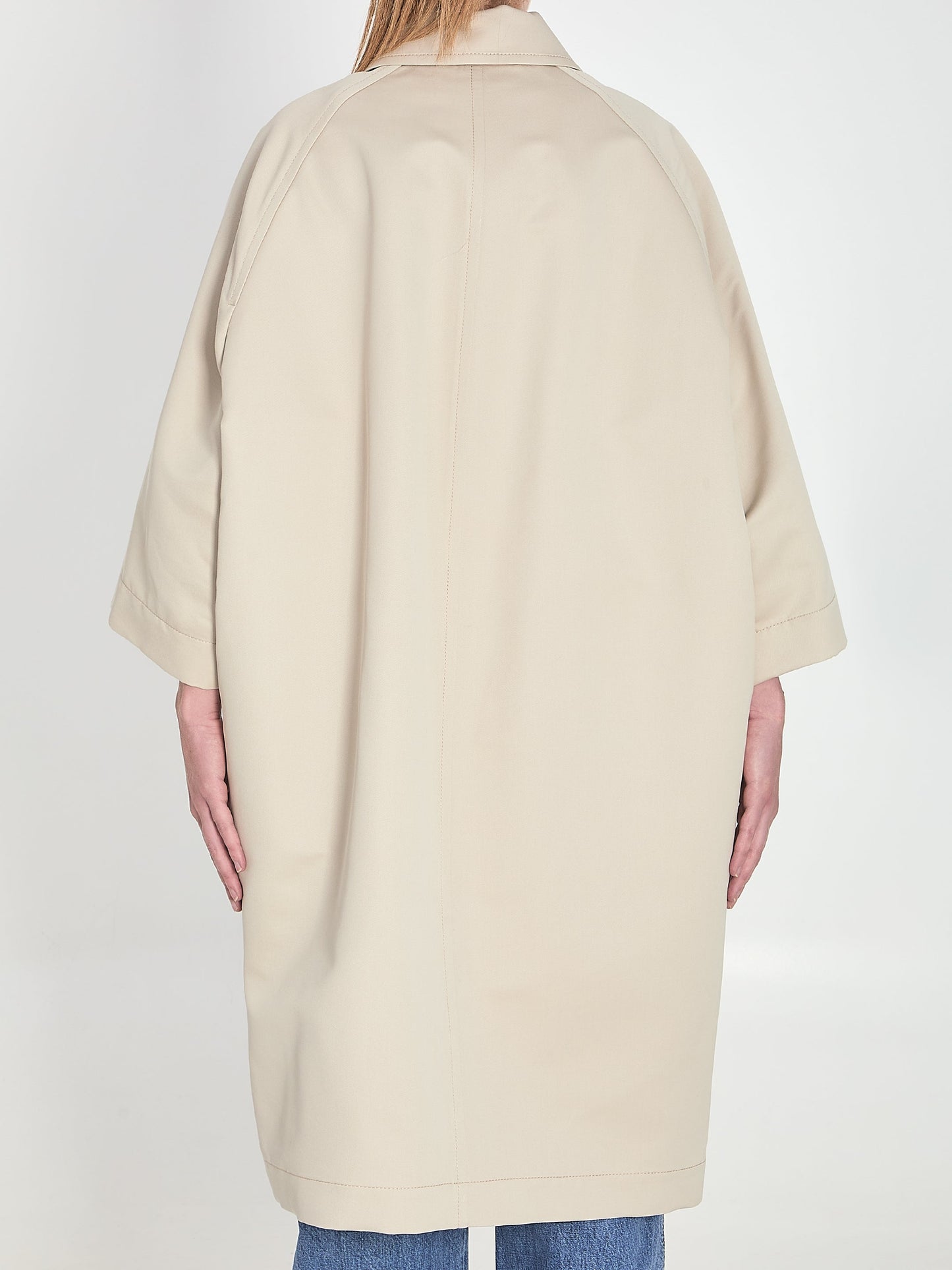 BOTTEGA VENETA Three-Quarter Sleeve Cocoon Jacket