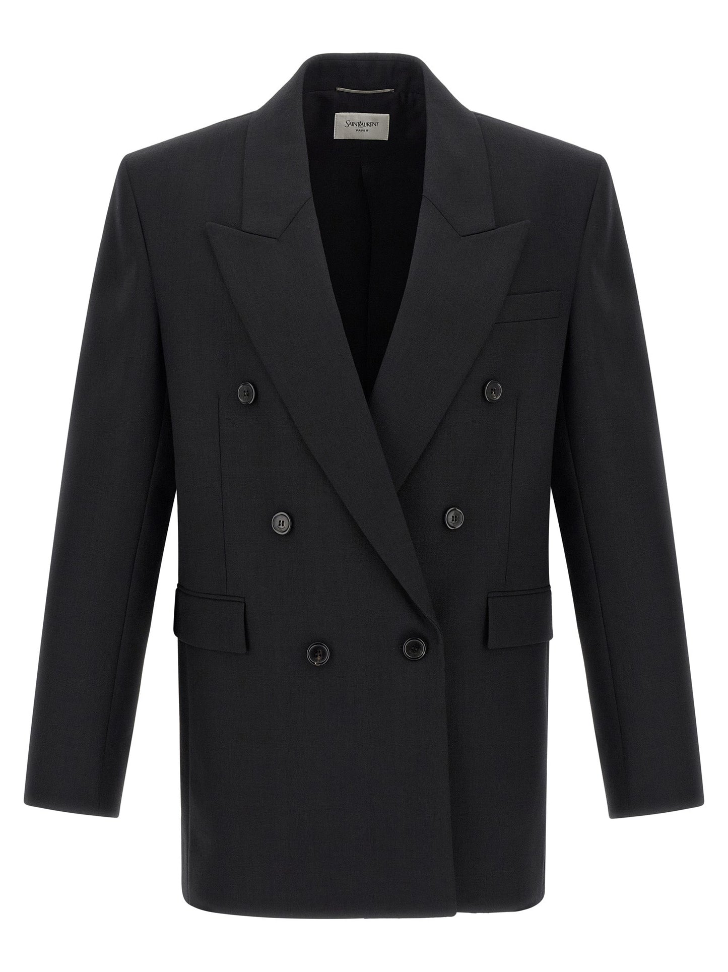 Saint Laurent Men Double-Breasted Blazer
