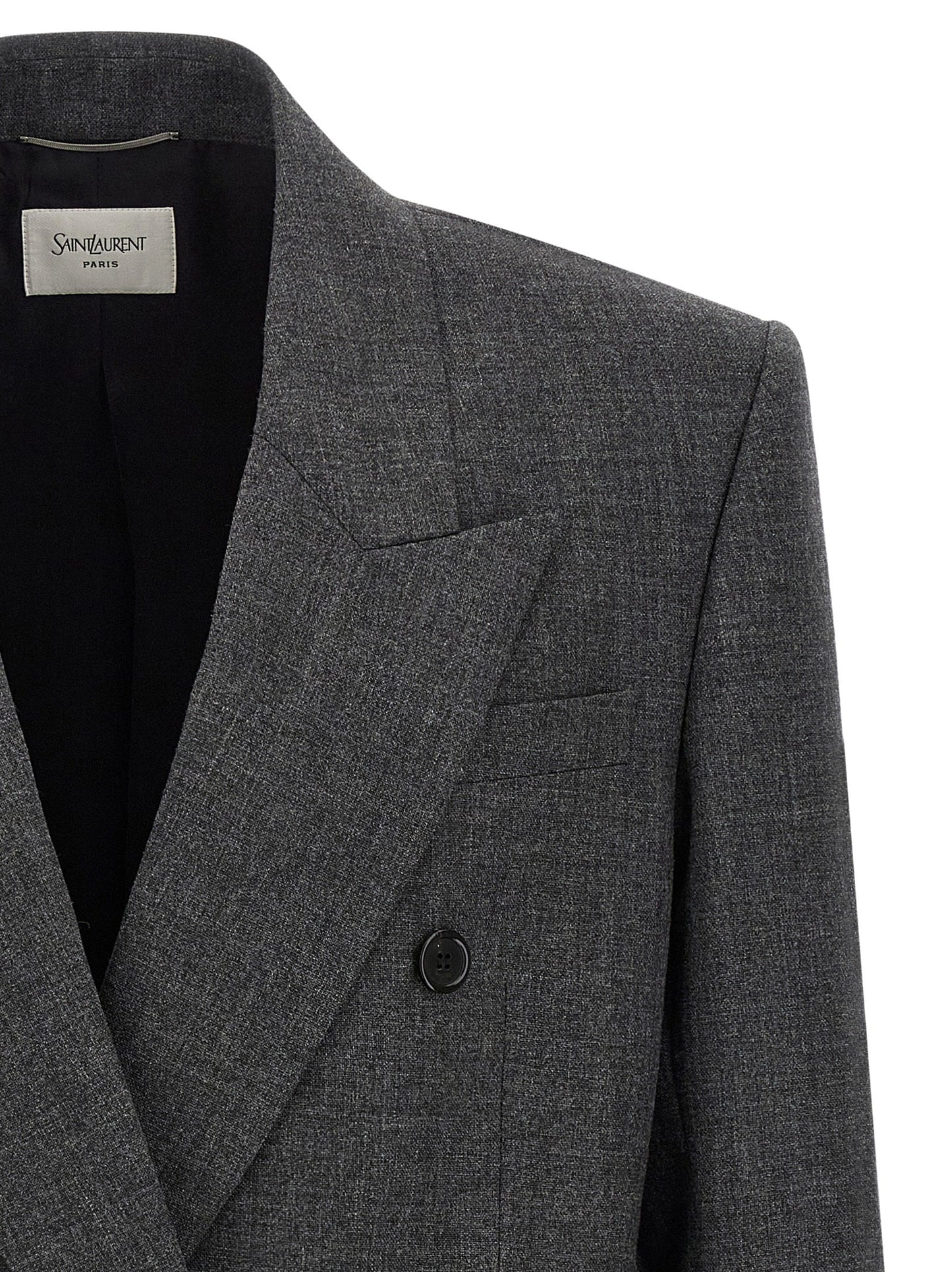 Saint Laurent Men Double-Breasted Blazer