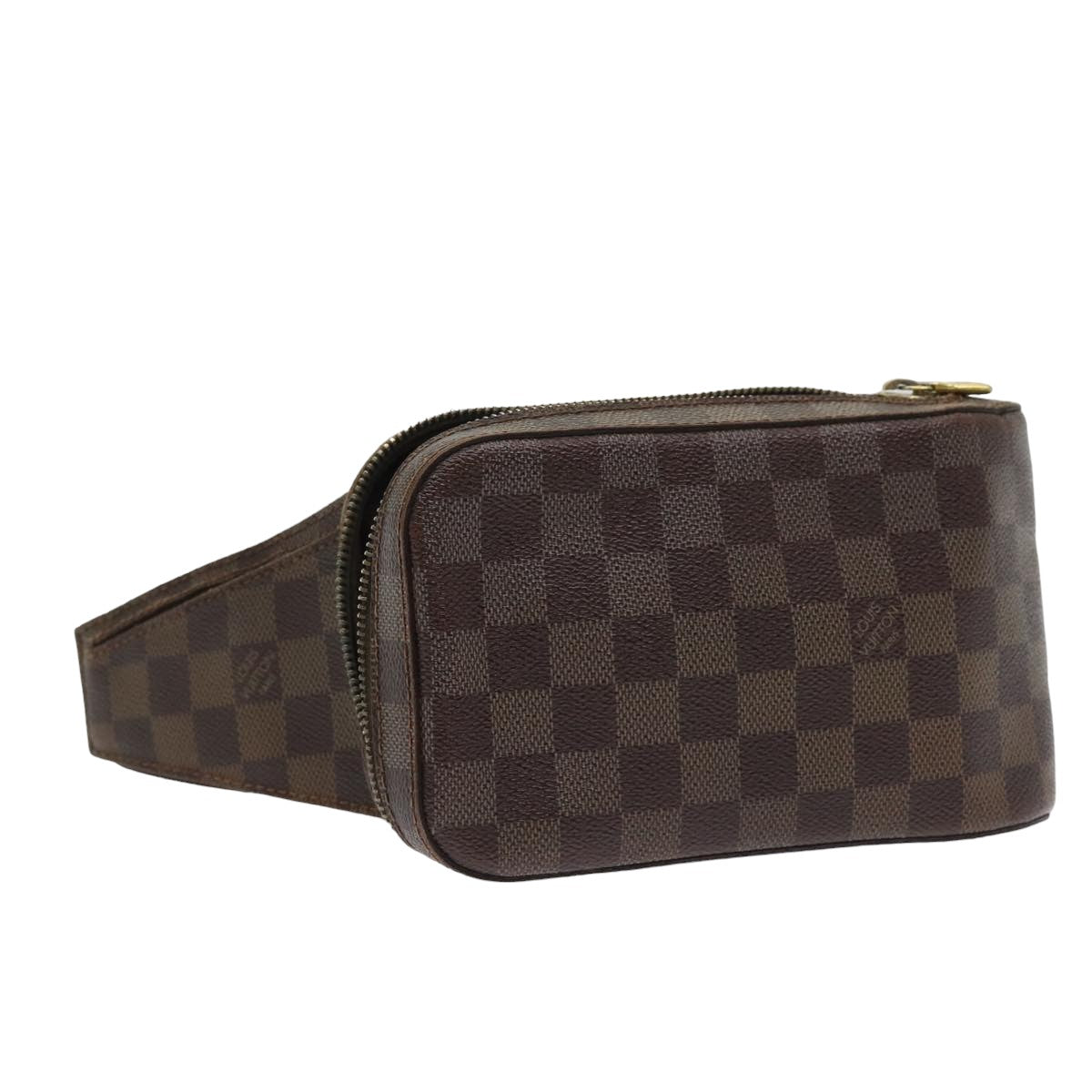 LOUIS VUITTON Damier Ebene Geronimos Shoulder Bag N51994 LV 83522