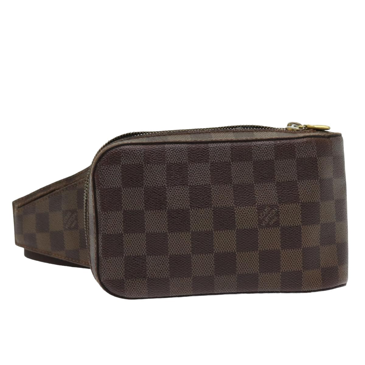LOUIS VUITTON Damier Ebene Geronimos Shoulder Bag N51994 LV 83522