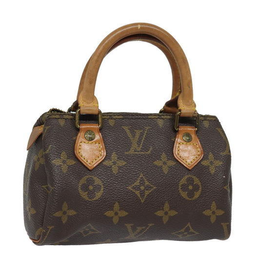 LOUIS VUITTON Monogram Mini Speedy Hand Bag M41534 LV 83523
