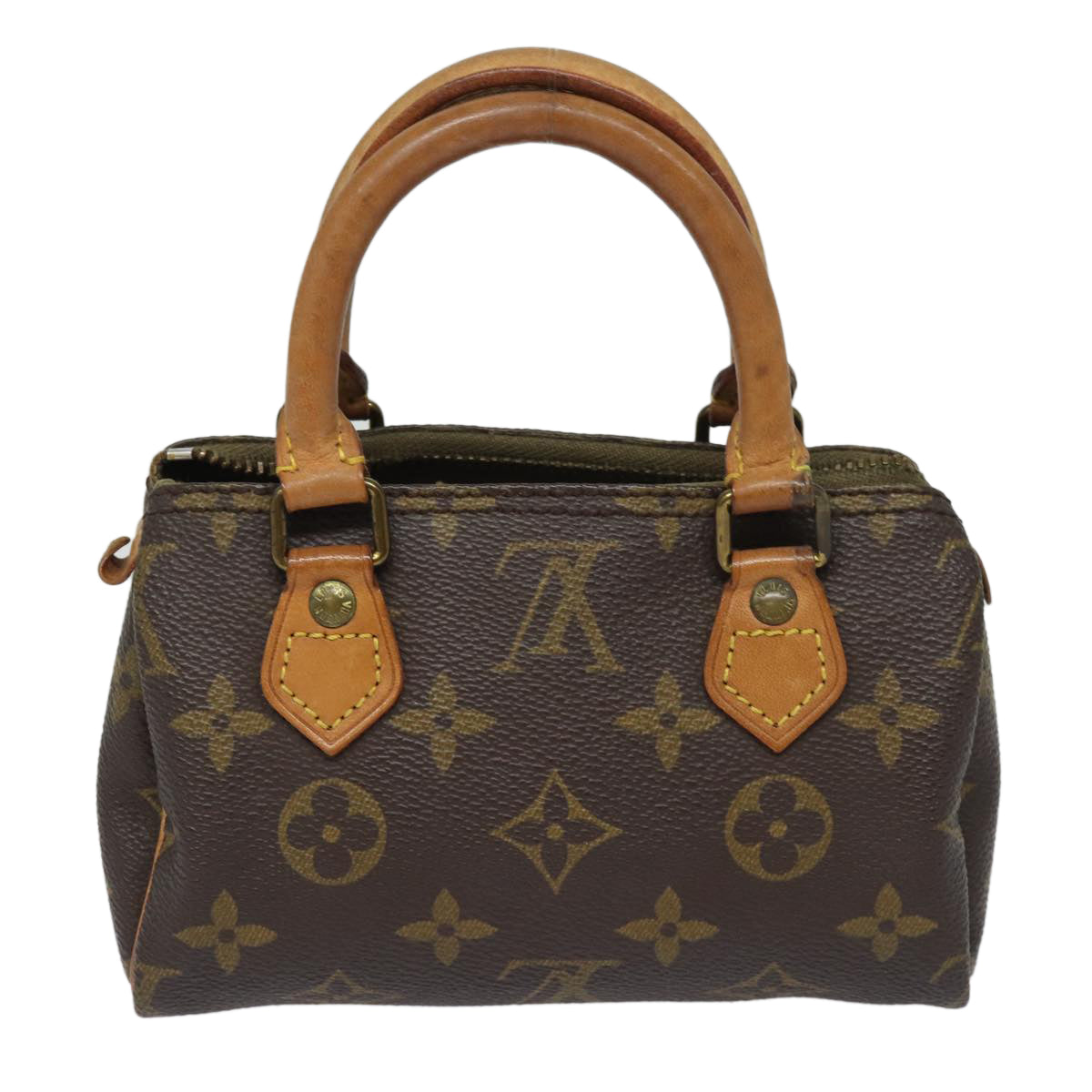 LOUIS VUITTON Monogram Mini Speedy Hand Bag M41534 LV 83523
