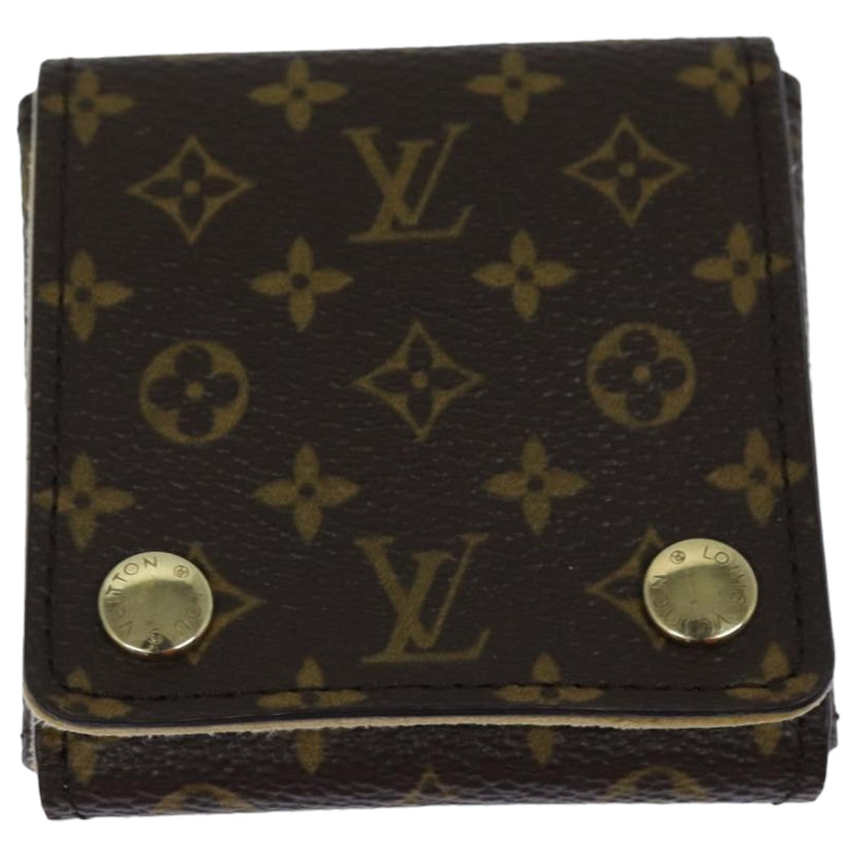 LOUIS VUITTON Monogram Jewelry Case Jewelry Box LV 83526