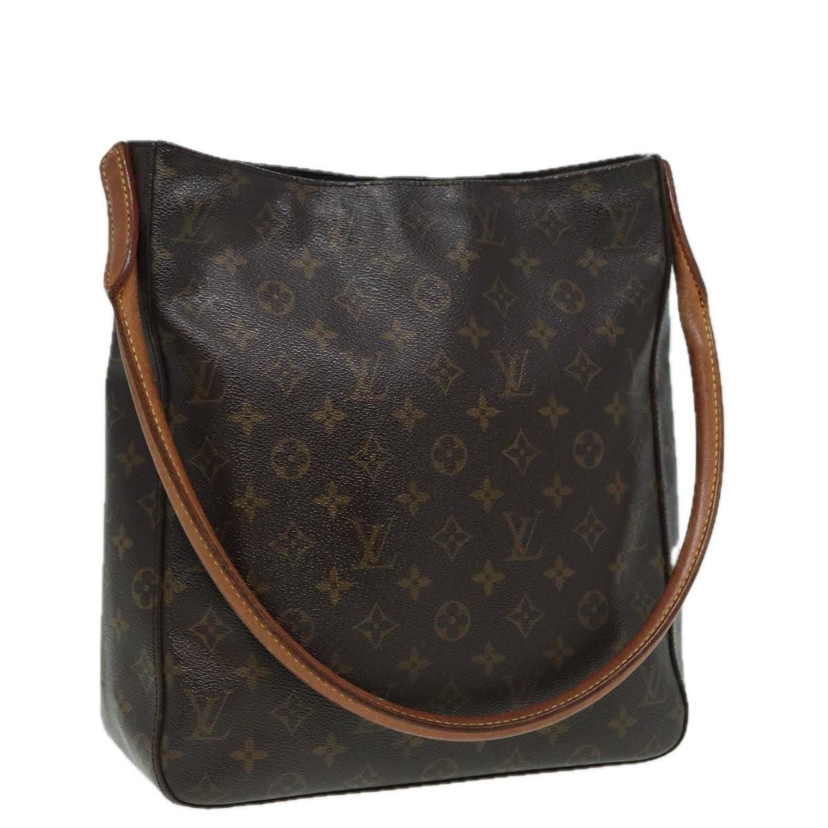 LOUIS VUITTON Monogram Looping GM Shoulder Bag M51145 LV 83530