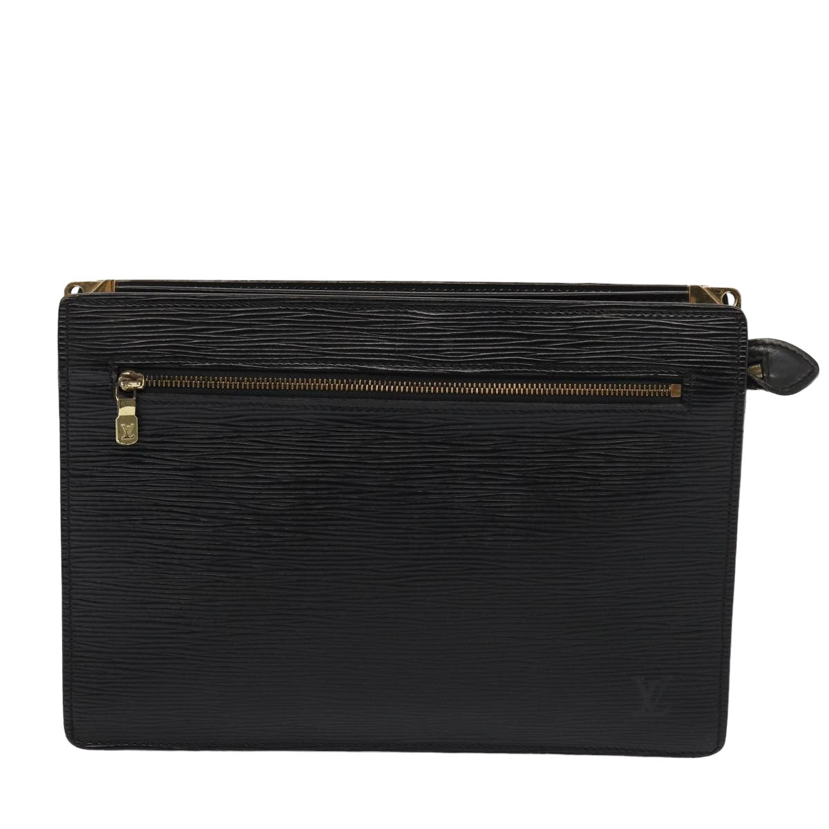 LOUIS VUITTON Epi Angian Shoulder Bag 2way Black M52112 LV 83533