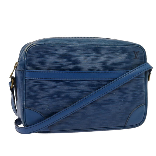 LOUIS VUITTON Epi Trocadero 27 Shoulder Bag Blue M52315 LV 83536