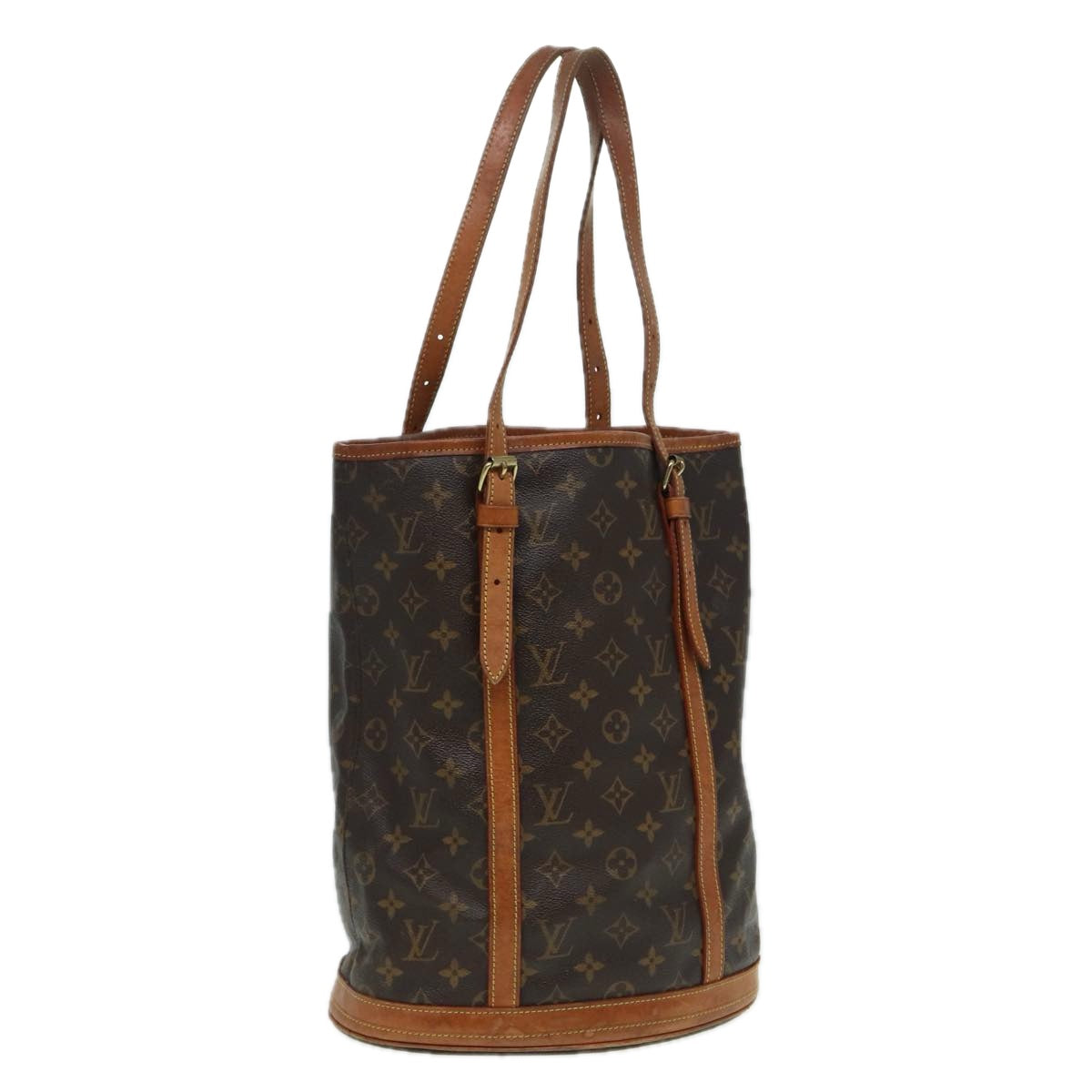 LOUIS VUITTON Monogram Bucket GM Shoulder Bag M42236 LV 83547