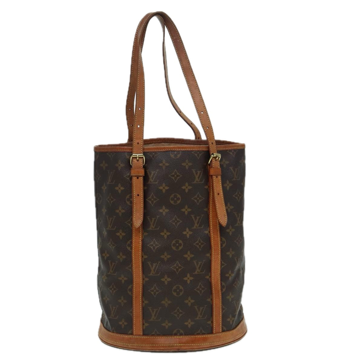 LOUIS VUITTON Monogram Bucket GM Shoulder Bag M42236 LV 83547