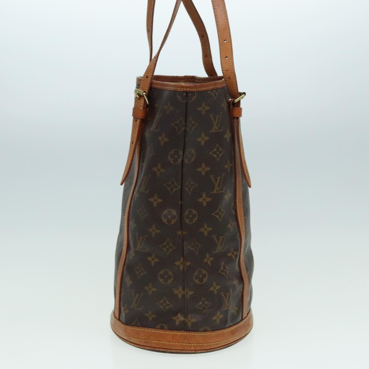 LOUIS VUITTON Monogram Bucket GM Shoulder Bag M42236 LV 83547