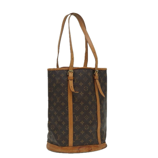 LOUIS VUITTON Monogram Bucket GM Shoulder Bag M42236 LV 83549
