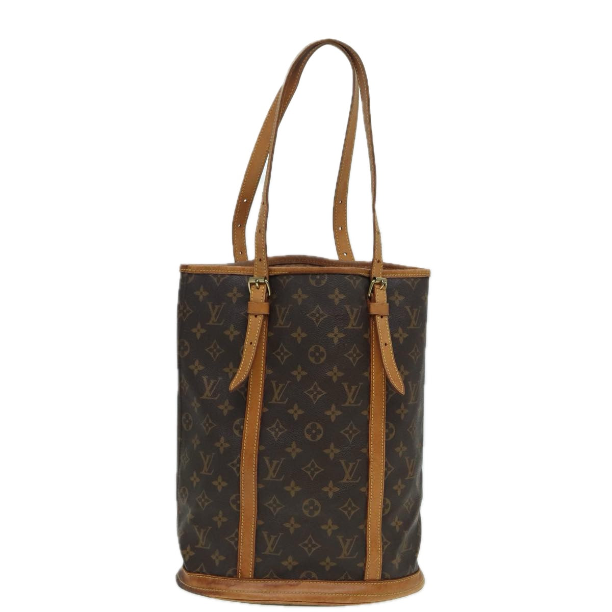 LOUIS VUITTON Monogram Bucket GM Shoulder Bag M42236 LV 83549