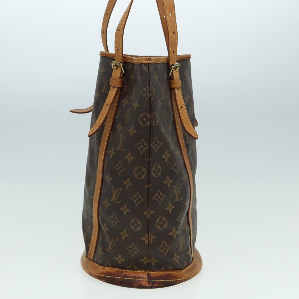 LOUIS VUITTON Monogram Bucket GM Shoulder Bag M42236 LV 83549