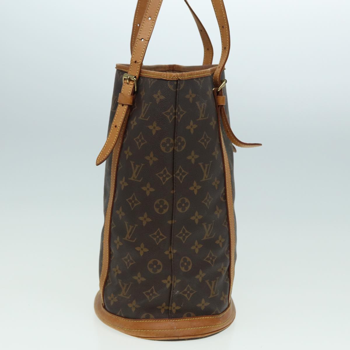 LOUIS VUITTON Monogram Bucket GM Shoulder Bag M42236 LV 83549