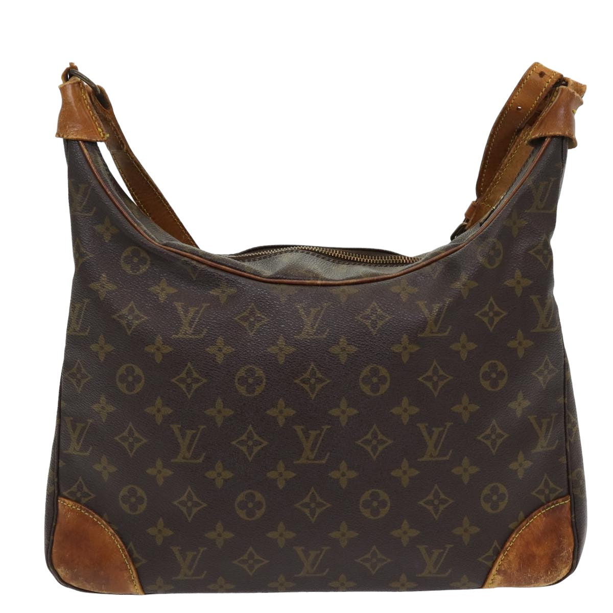 LOUIS VUITTON Monogram Boulogne 35 Shoulder Bag M51260 LV 83553