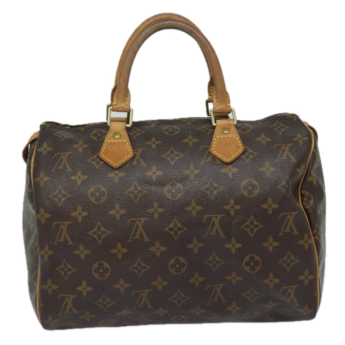 LOUIS VUITTON Monogram Speedy 30 Hand Bag M41526 LV 83555