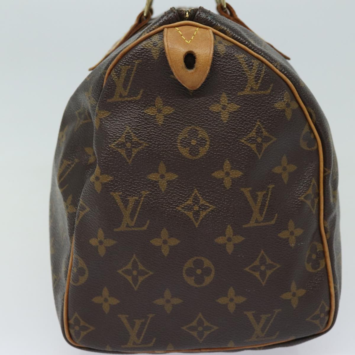 LOUIS VUITTON Monogram Speedy 30 Hand Bag M41526 LV 83555