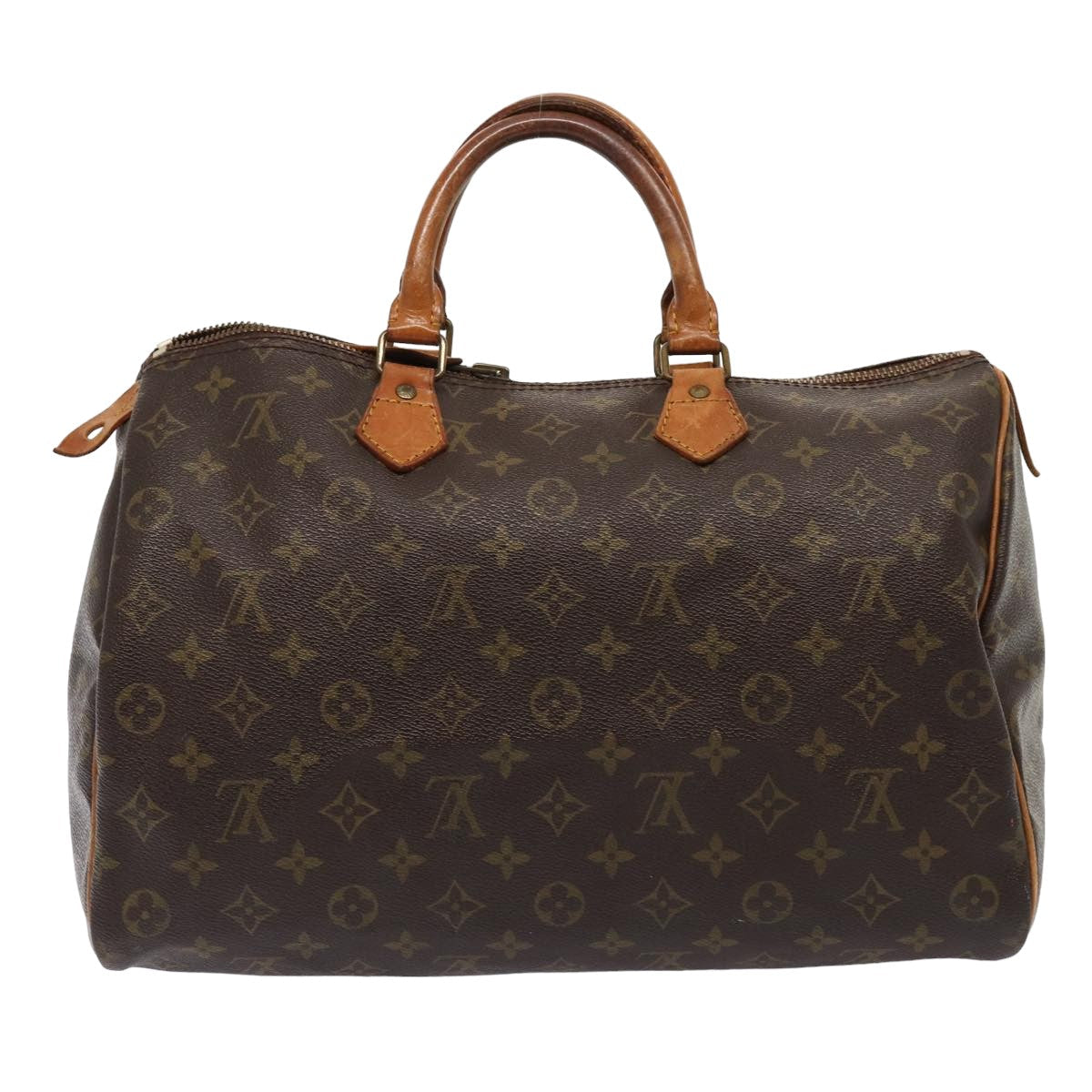 LOUIS VUITTON Monogram Speedy 35 Hand Bag M41524 LV 83556