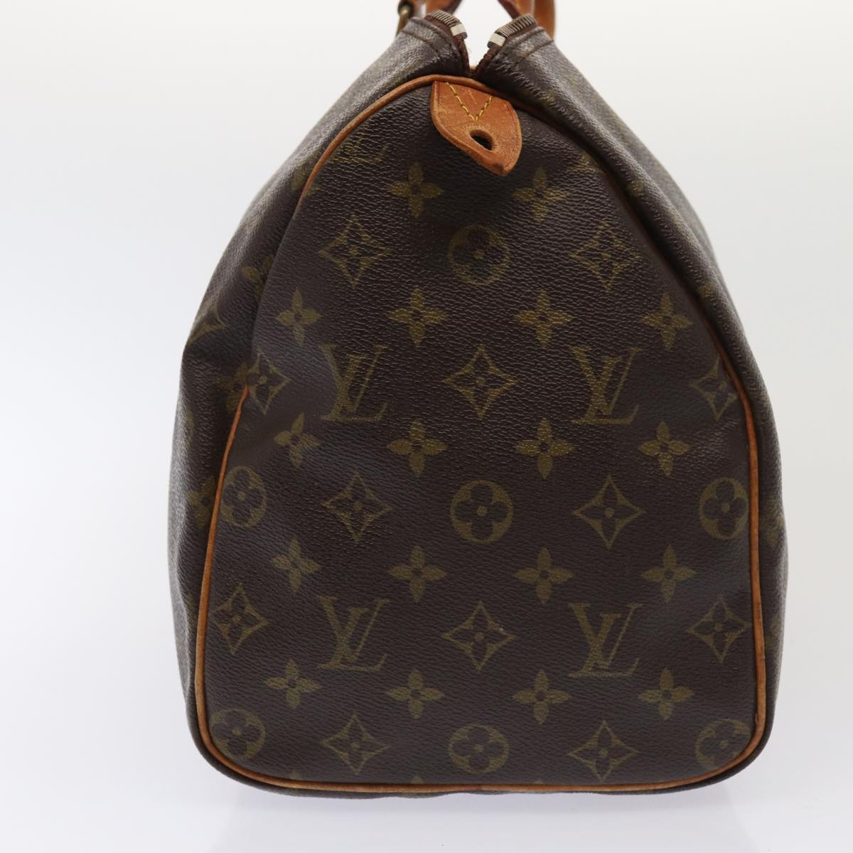LOUIS VUITTON Monogram Speedy 35 Hand Bag M41524 LV 83556