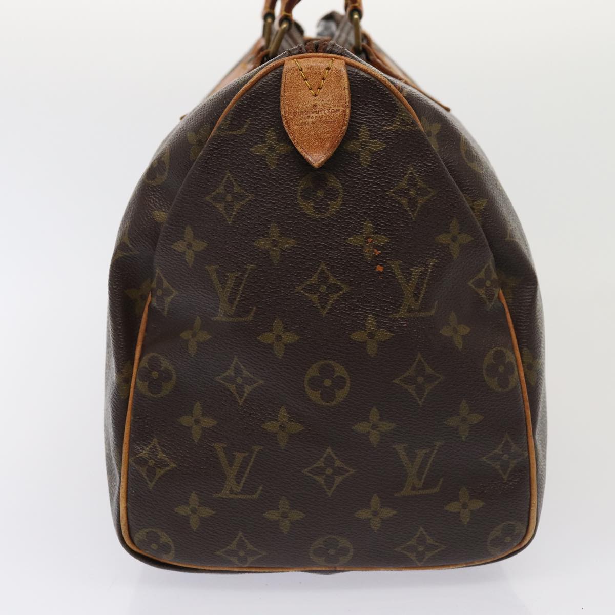 LOUIS VUITTON Monogram Speedy 35 Hand Bag M41524 LV 83556