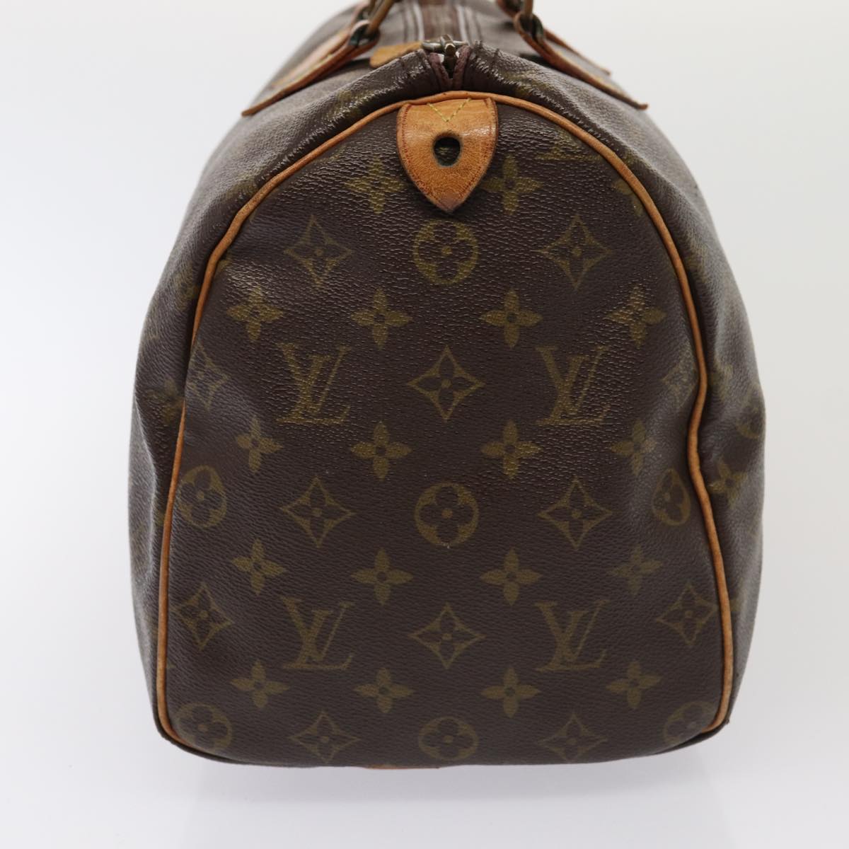 LOUIS VUITTON Monogram Speedy 35 Hand Bag M41524 LV 83557