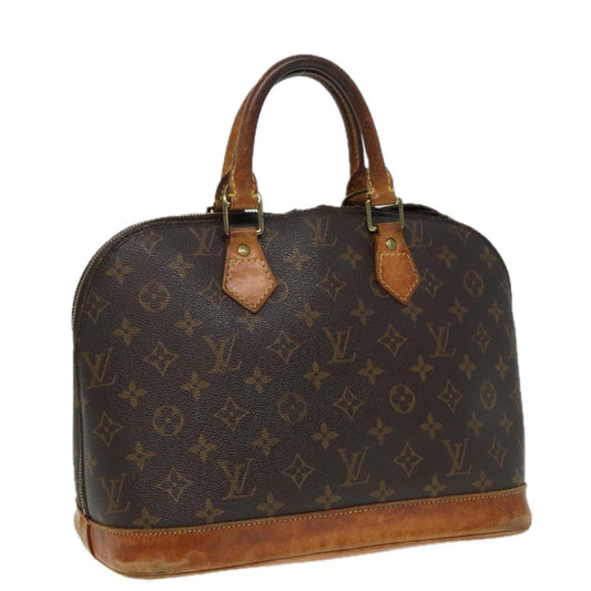 LOUIS VUITTON Monogram Alma Hand Bag M51130 LV 83559