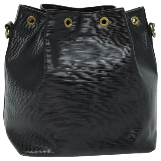 LOUIS VUITTON Epi Petit Noe Shoulder Bag Black M44102 LV 83569