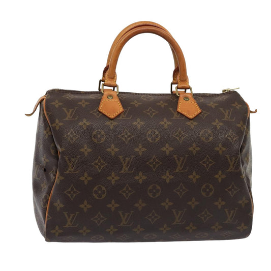 LOUIS VUITTON Monogram Speedy 30 Hand Bag M41526 LV 83578