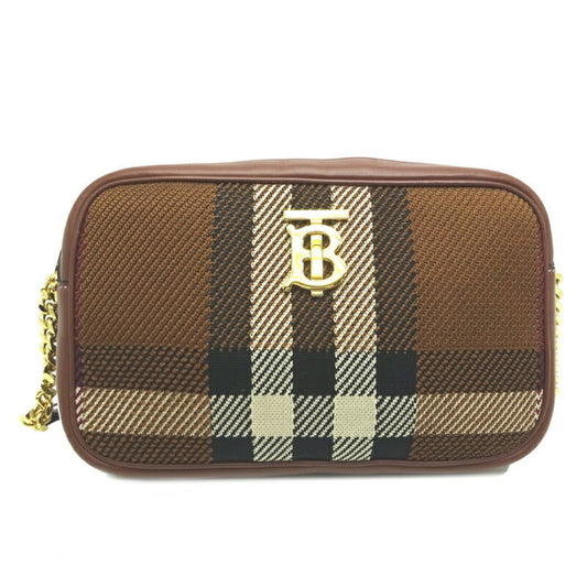 Burberry  Canvas Shoulder Bag ()