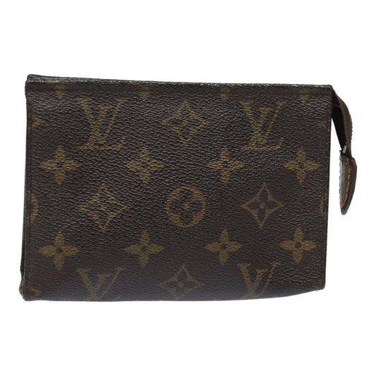LOUIS VUITTON Monogram Poche Toilette 15 Pouch M47546 LV 83770