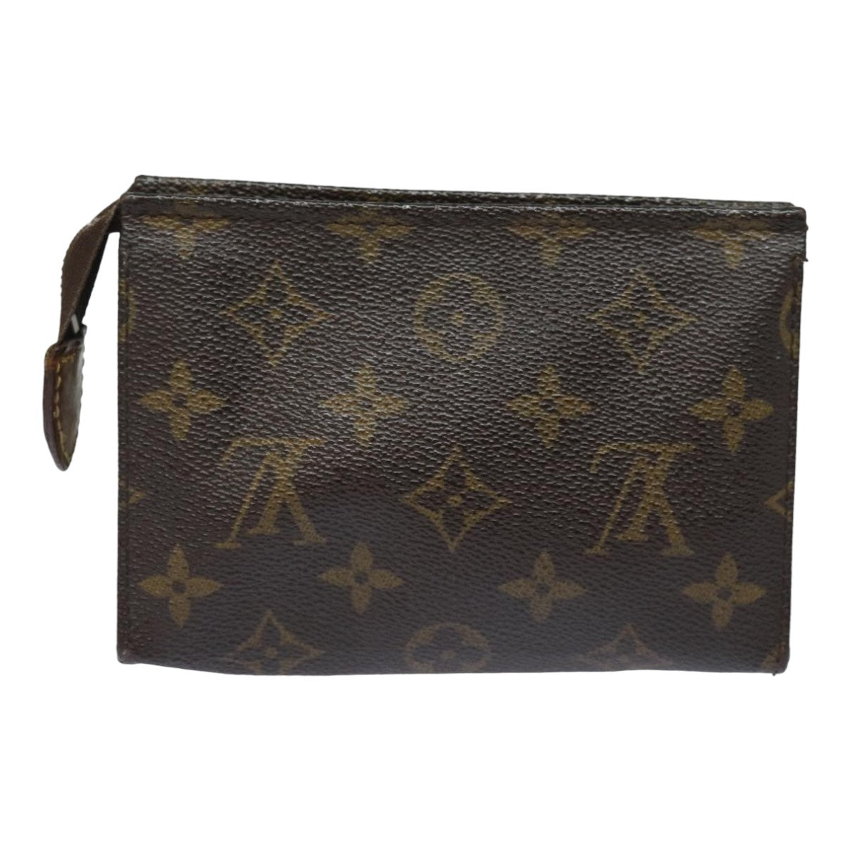 LOUIS VUITTON Monogram Poche Toilette 15 Pouch M47546 LV 83770