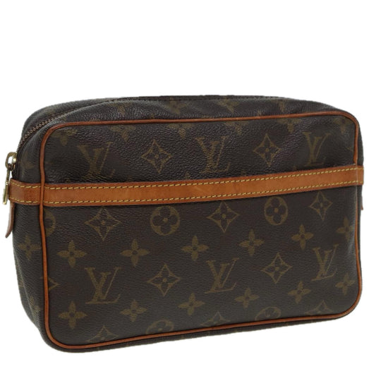 LOUIS VUITTON Monogram Compiegne 23 Clutch Bag M51847 LV 83782