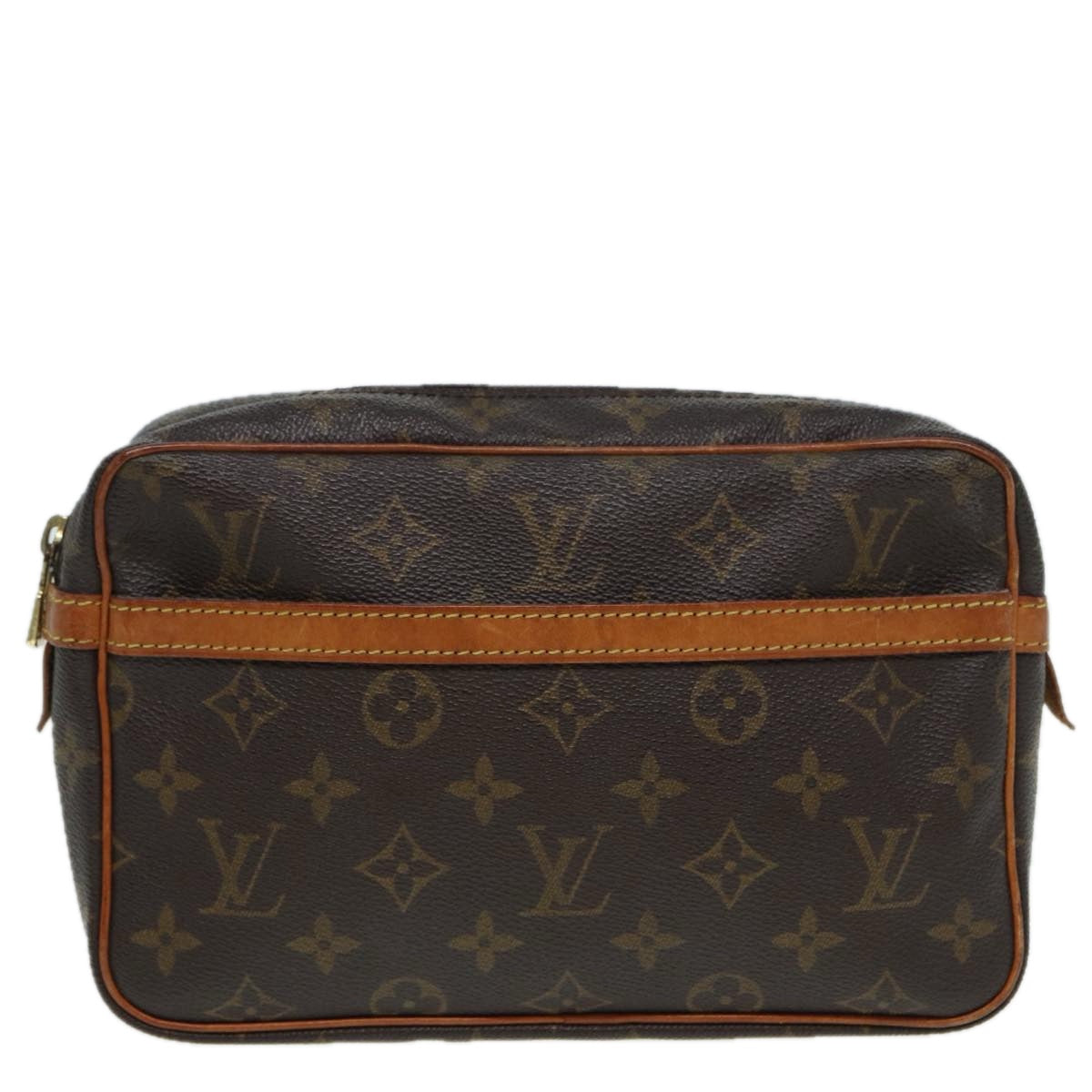 LOUIS VUITTON Monogram Compiegne 23 Clutch Bag M51847 LV 83782